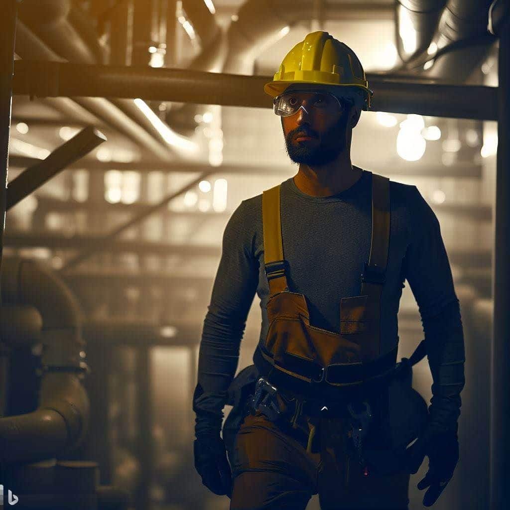 This hero image presents a visual representation of confined space hazards and safety measures. It can include a split-screen composition showing the potential dangers of confined spaces on one side (such as cramped spaces, toxic fumes, or limited visibility) and the corresponding safety measures on the other side (such as proper ventilation, protective gear, and communication devices). The image aims to raise awareness about the risks involved while highlighting the importance of safety protocols.