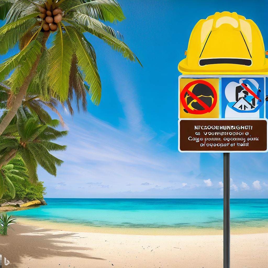 The hero image could depict a beautiful tropical island landscape, featuring clear blue skies, palm trees, and sandy beaches. Superimposed over the landscape would be safety symbols related to confined space training, such as caution signs, safety helmets, or hazard symbols. This image would create a visual contrast between the serene environment of Hawaii and the importance of safety awareness in confined spaces.